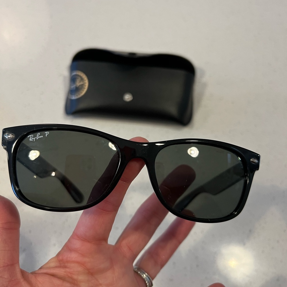 Polorized Rayban Wayfarer sunglasses